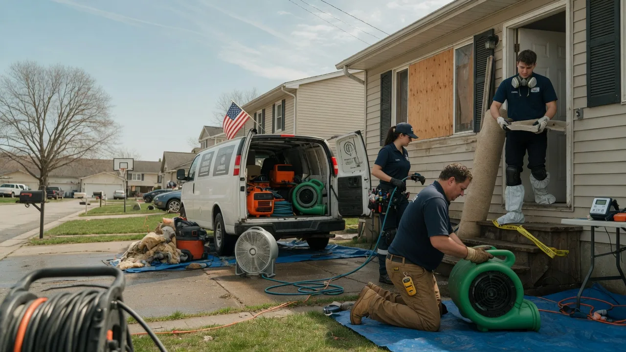 Water Damage Restoration in Chicora, PA near me